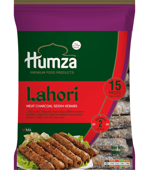 Humza Lahori Meat Charcoal Seekh Kebab 900g