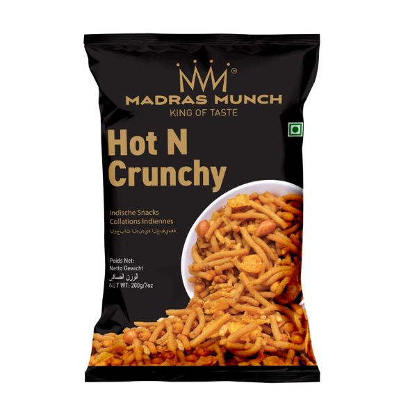 Madras Munchies - Hot and Crunchy Mixture 200g