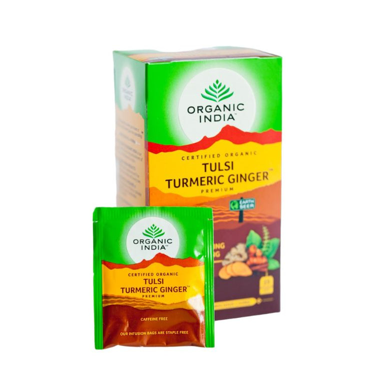 Organic India Tulsi Tuemeric Ginger Tea