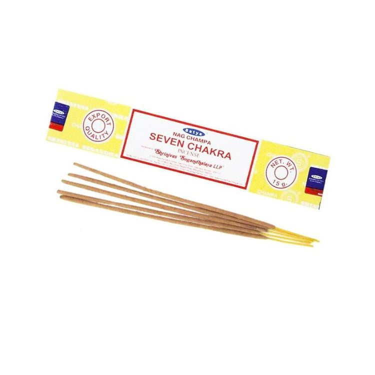 Satya Nag Champa Seven Chakra Incense Stick