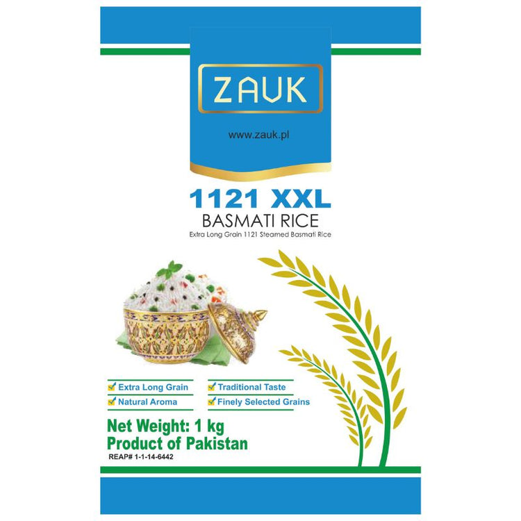 Zauk Basmati Rice 1121 XXL 1kg